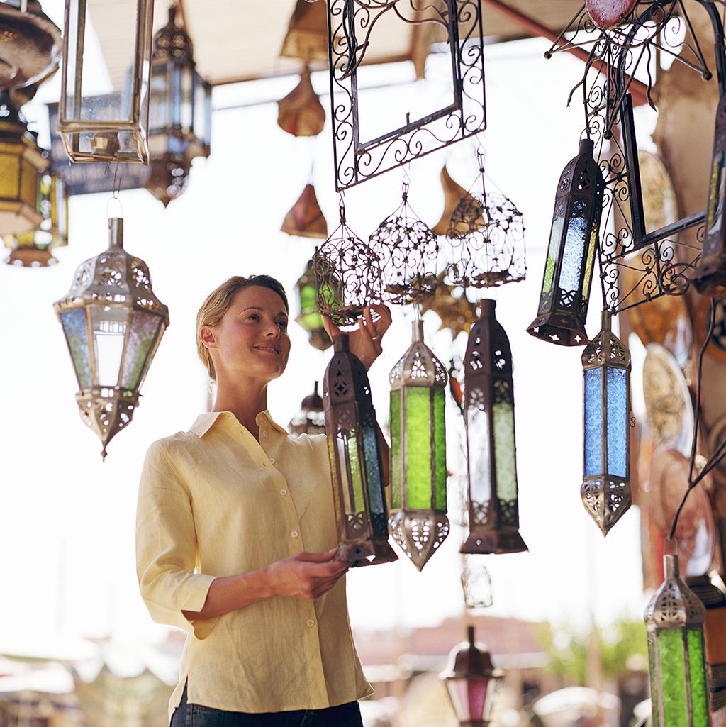 Local shops of Morocco
