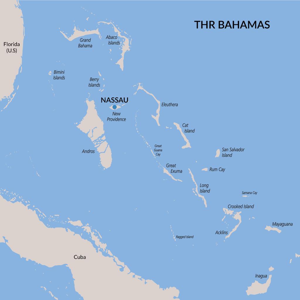 Nassau vacations map