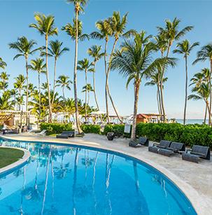 pool view of Be Live Resorts in Punta Cana, Dominican Republic